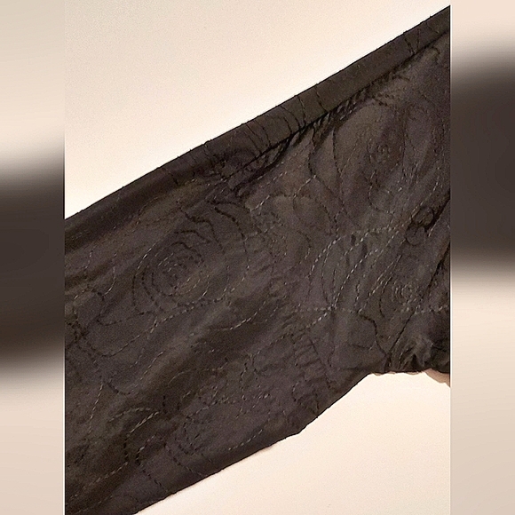 Joseph Ribkoff Women's Black Floral Asymmetric Hem Button-Up Jacket NWT Sz 4 - Picture 10 of 15